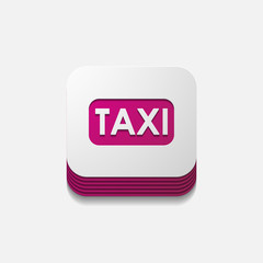 square button: taxi