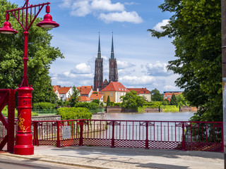 Obraz premium View of Wroclaw