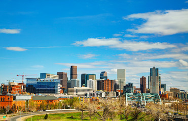 Fototapeta na wymiar Downtown Denver, Colorado