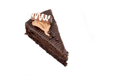 Chocolate Cake with mousse on top