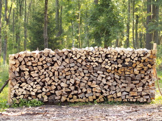 Holzstapel
