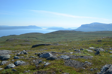 overlooking Torneträsk Lake