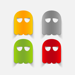 realistic design element: ghost
