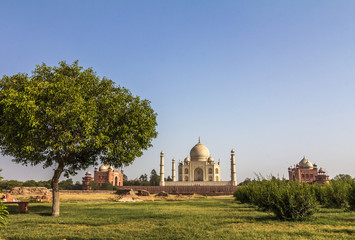 Fototapeta na wymiar The Taj Mahal Agra