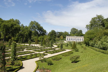 Roseraie du parc de Bagatelle &agrave; Paris