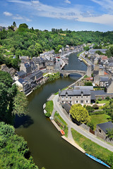 Naklejka premium Dinan in der Bretagne