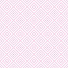 Light summer vector seamless pattern (tiling). Fond pink, white