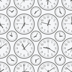 clock seamless pattern. The electronic device.