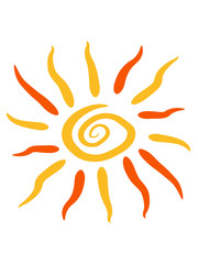 Wirbel Spirale Sonne