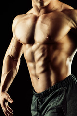 Fototapeta premium perfect male body