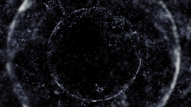 Particles Rings Background