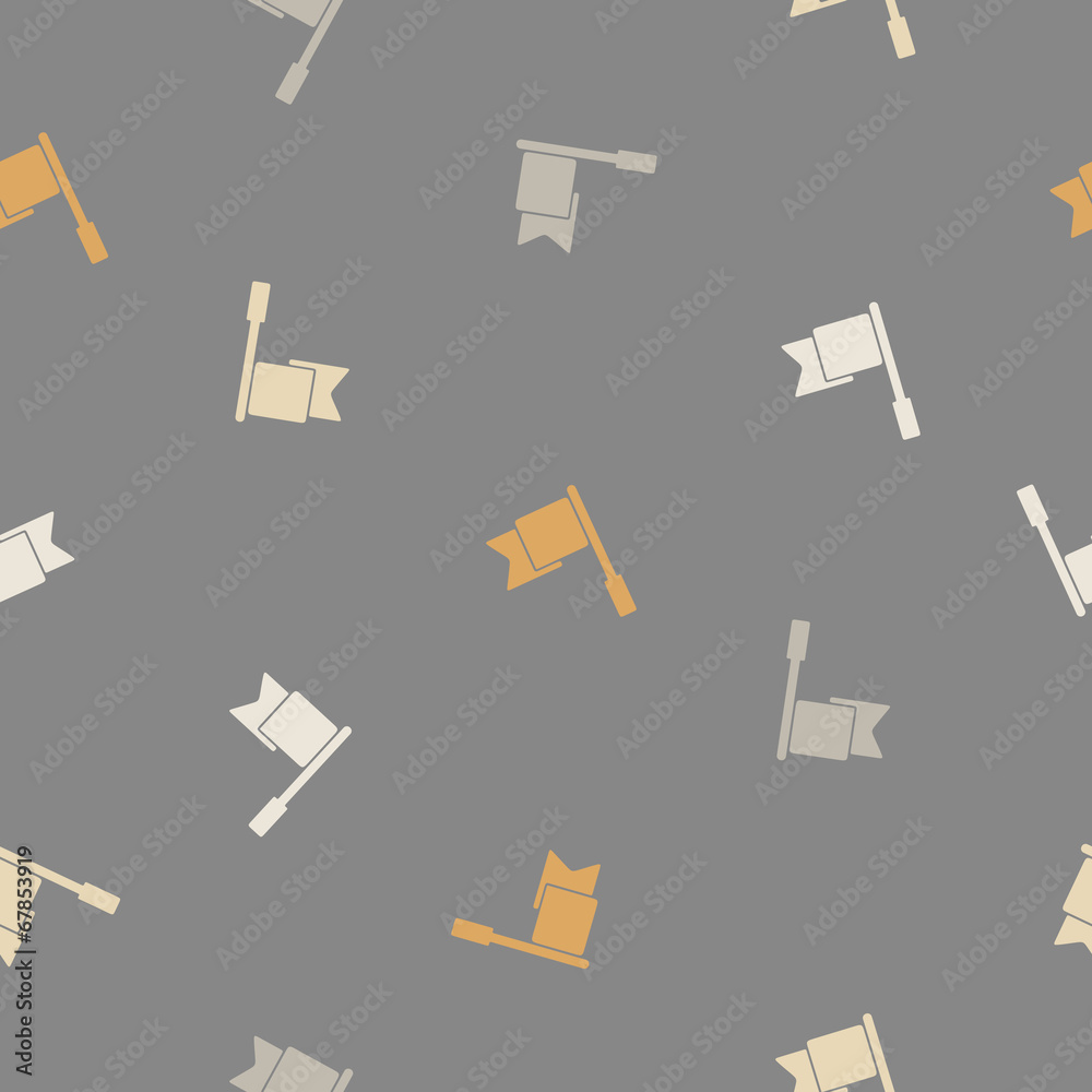 Sticker seamless background: flag