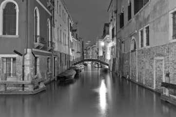 Fototapeta premium Venezia Long exposure By Night.