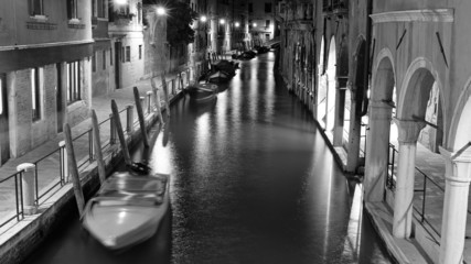 Venezia Long exposure By Night. © Lovrencg