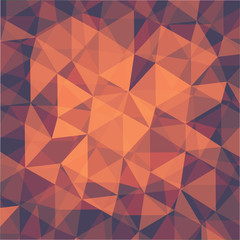 Obraz premium retro triangular pattern background vector