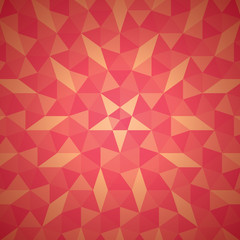 Obraz premium creative triangular design pattern background vector