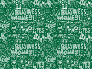doodle business seamless