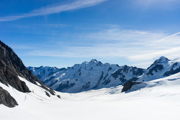 Obraz premium Snowy mountains