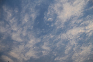 the clouds over fish shoal grooves in sichuan,china