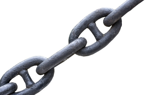 Old anchor chain