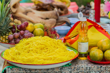 Sacrificial offering Chinese Culture