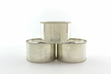 Aluminum tin can.