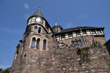 Fototapeta na wymiar Die Burg Berlepsch bei Witzenhausen