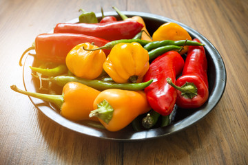 Fresh Chili Pepper Selection