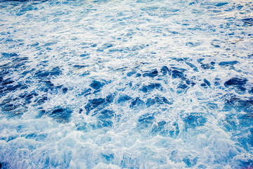 Blue sea background