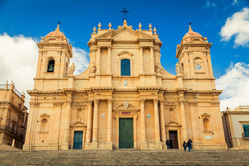 Fototapeta na wymiar Noto Cathedral, Sicily