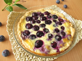 Blaubeerkuchen