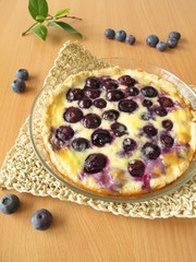 Blaubeerkuchen