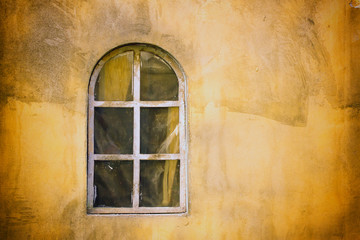 Vintage wall with window