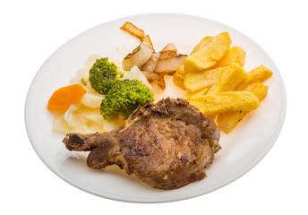 T-bone steak