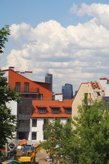Building in the old town,Vilnius