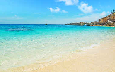 Obraz premium Cala Biriola on a clear day, Sardinia