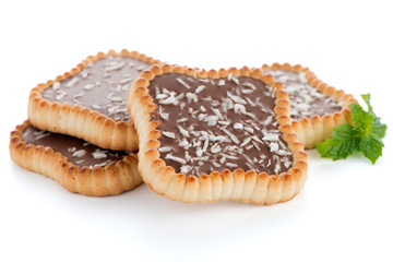 Chocolate tart cookies