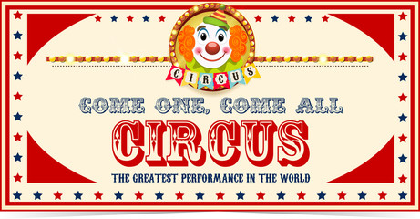 Circus ticket