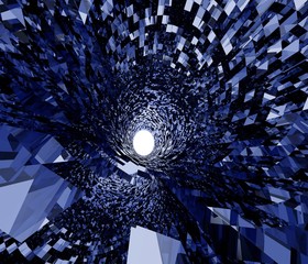 未来のトンネルのイメージ