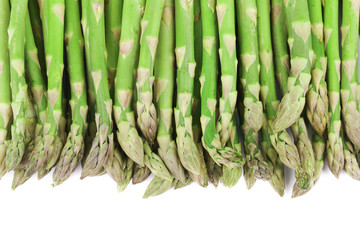 Close up of top asparagus.