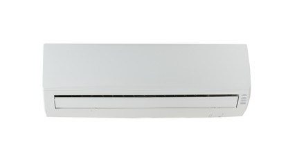air-conditioner on white