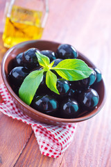 black olives