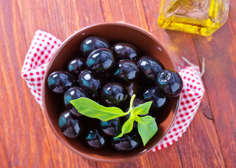 black olives