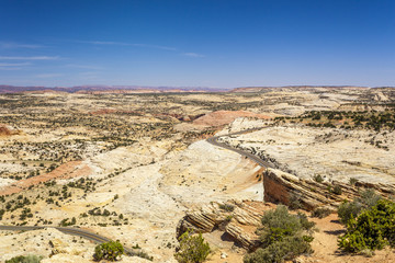 Fototapeta na wymiar Huge plateau in Utah