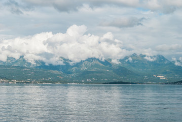 Clouds in the Bay of Kotor