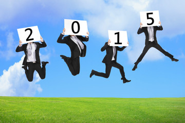 2015 new year business concept