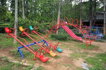 Old children playground