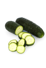 Cucumber slices