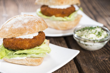 Homemade Fishburger