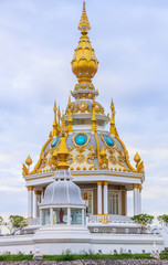 Fototapeta premium White Temple in thai